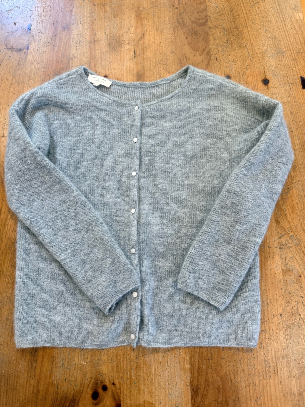 Sezane GASPARD CARDIGAN - Mottled Gray